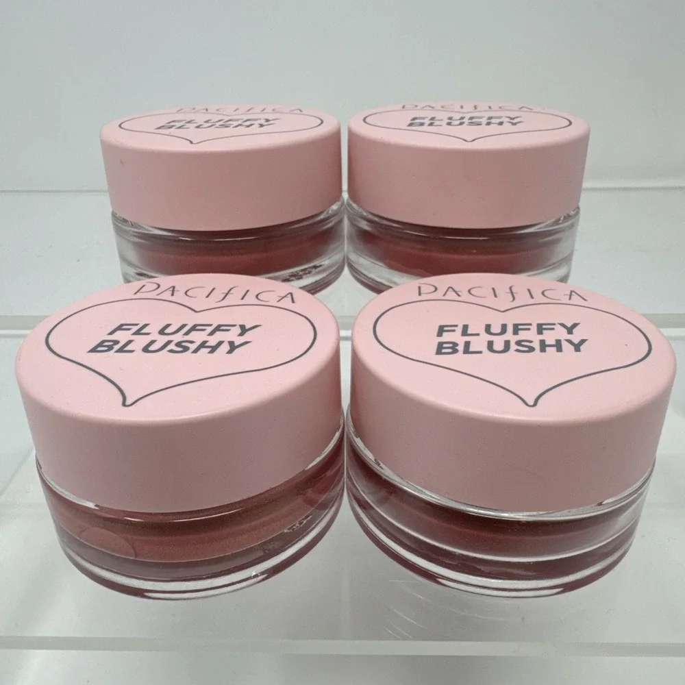 4 Pack Pacifica Fluffy Blushy Blush Bloom 0.28 oz.